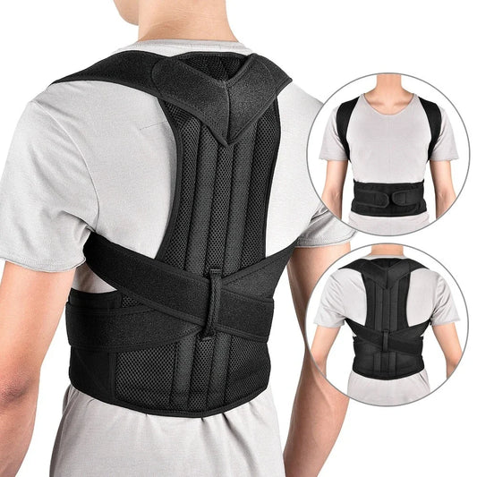 Lumbar Posture Corrector Vest With Adjustable Back Support