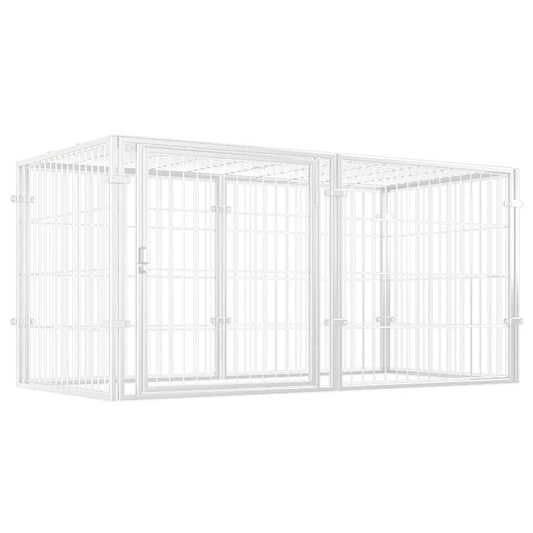 Shunmaii Heavy Duty Wire Dog Crate With Door Kennel Cage
