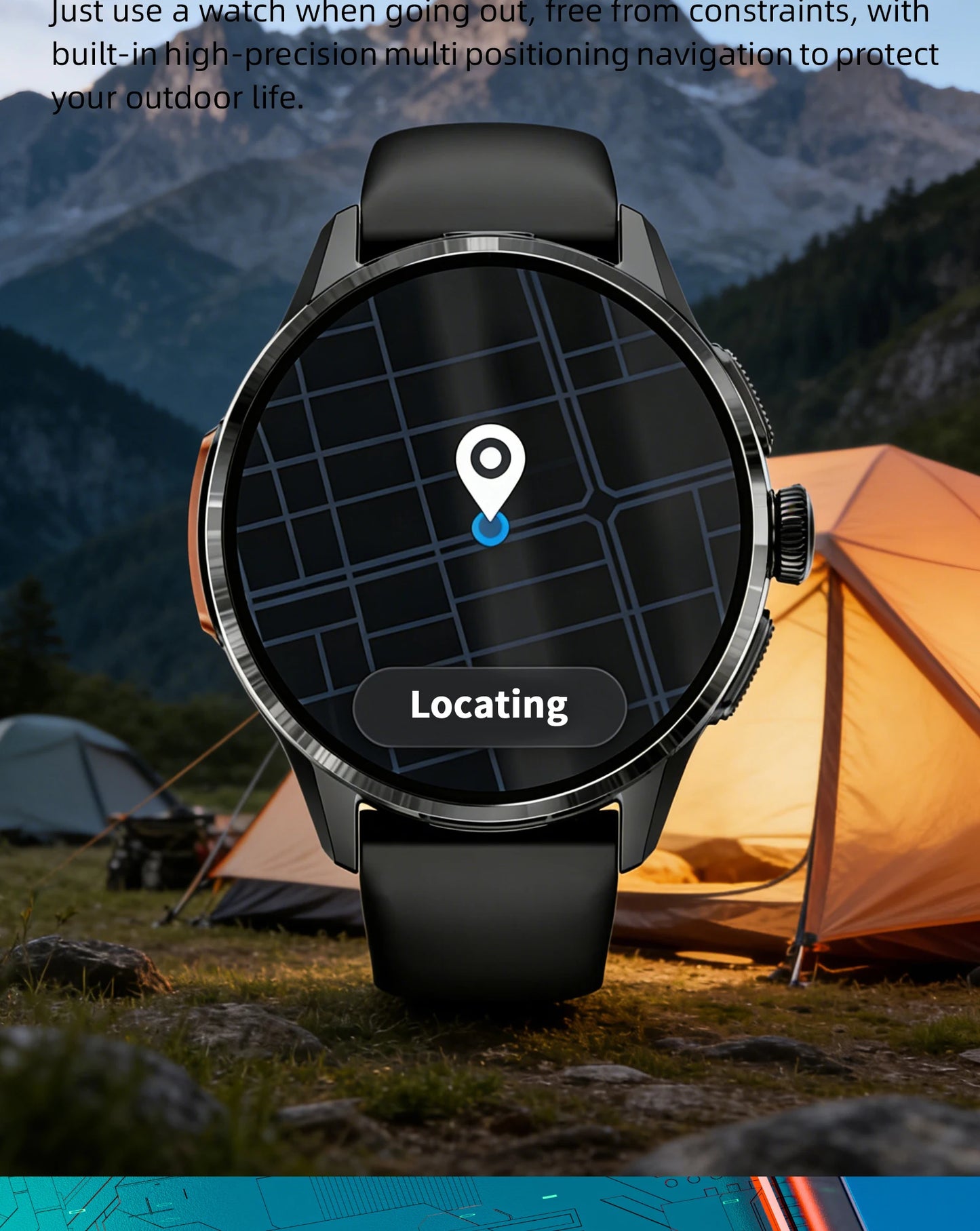 LOKMAT APPLLP 3 Android Smartwatch With 4G And Camera