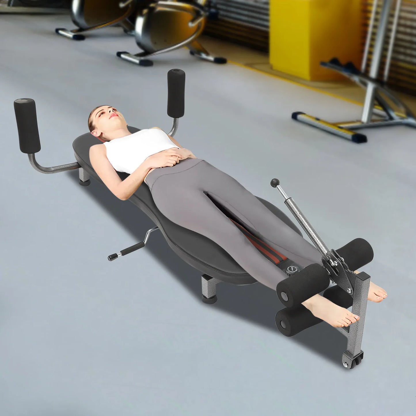 Back Stretch Decompression Bench Inversion Table For Home Gym