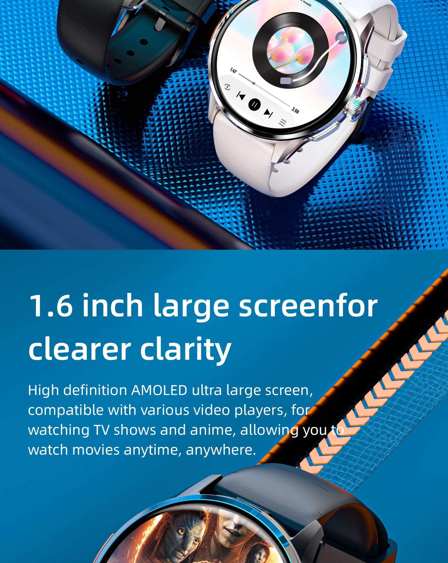 LOKMAT APPLLP 3 Android Smartwatch With 4G And Camera