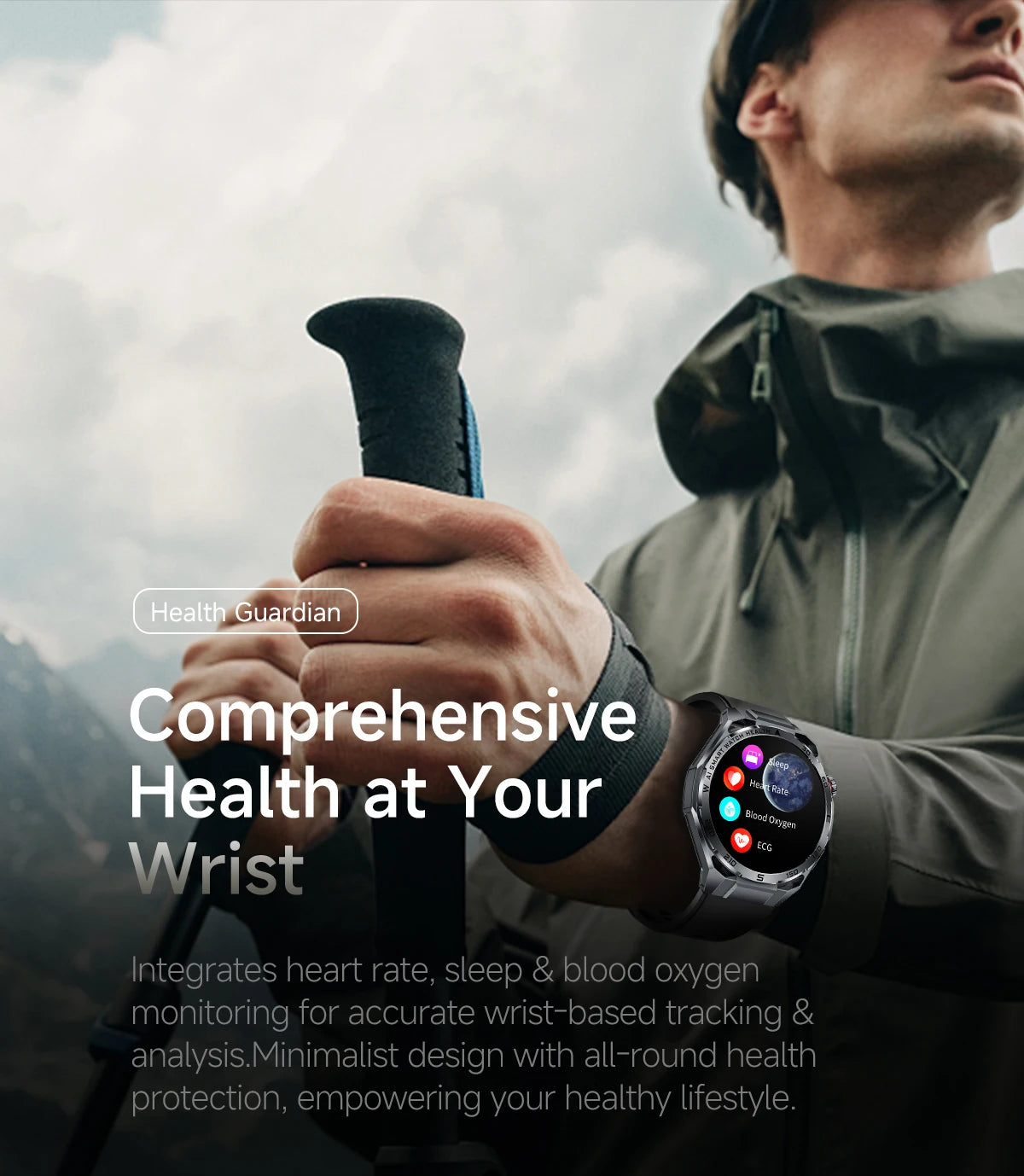 Smart Health Watch With ECG And PPG Body Fat Analysis Uric Acid BP Blood Oxygen Bluetooth Calling