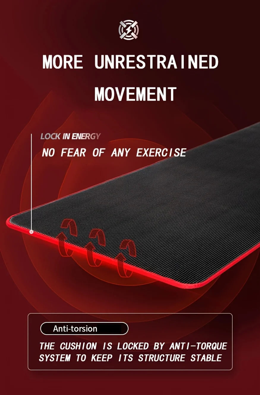 Lingpeng Extra Thick Non Slip Yoga Mat For Workouts Cushioned Poses And Balance Support