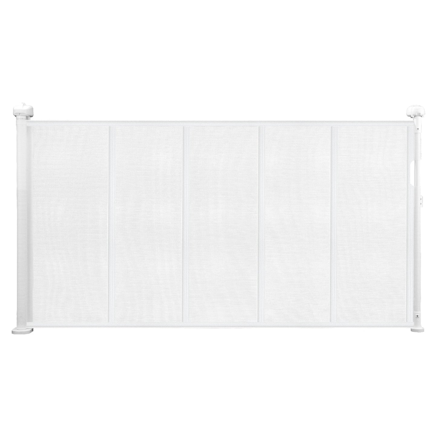 SucceBuy Retractable Baby Gate for Kids and Pets, Easy Install Mesh Safety Gate for Homes