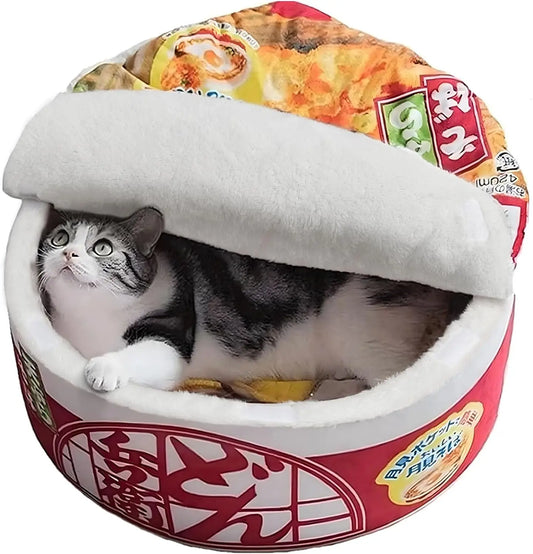 Warm Pet Bed For Cats And Dogs With Removable Cushion