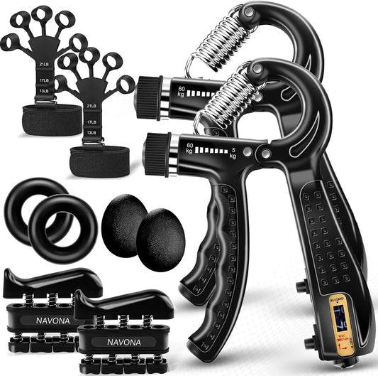 10-Piece Hand Grip Strengthener Kit