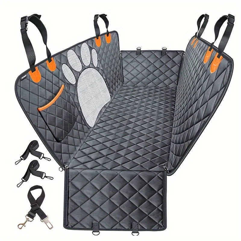 Dog Seat Cover Hammock for Cars Waterproof Durable Pet