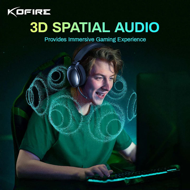 Kofire UG06 Gaming Headset Low Latency Wireless