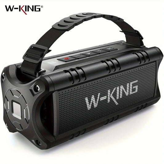 W-KING Bluetooth Speaker 30W Portable Wireless IPX6 Waterproof Outdoor Speaker With 24H Playtime And EQ