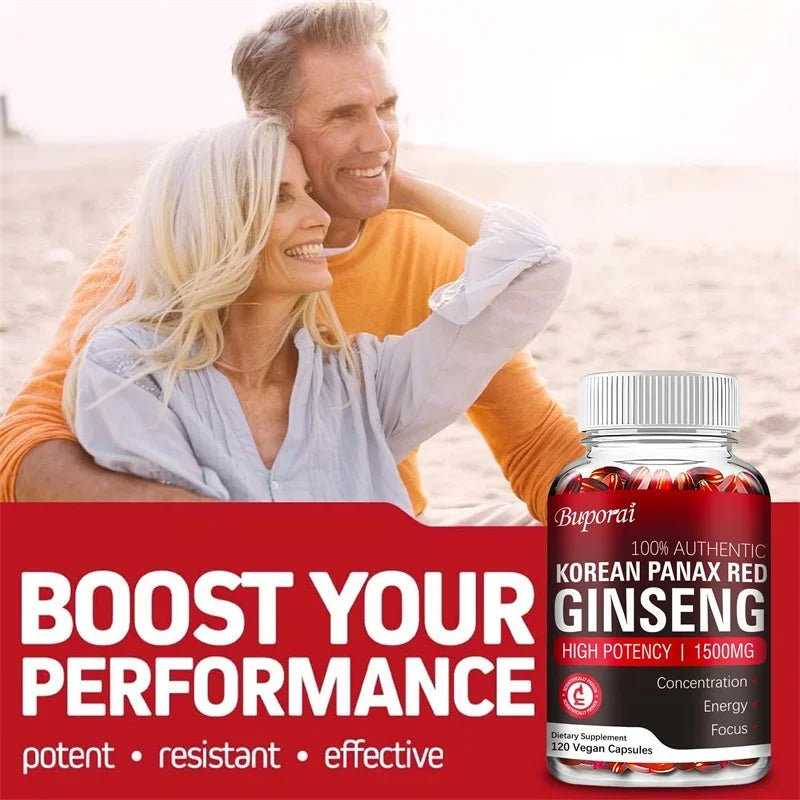 Xemenry Korean Red Panax Ginseng for Energy Immunity
