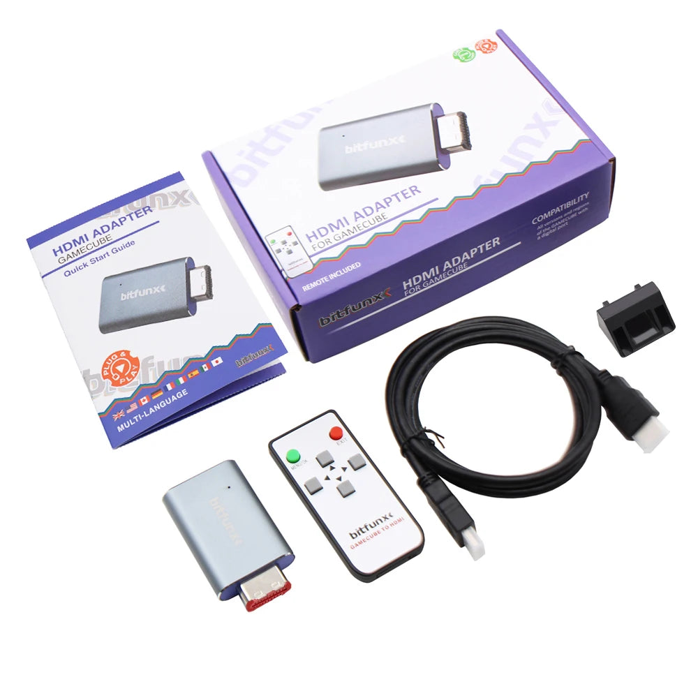 BitFunx NGC HDMI Converter Adapter for GameCube Consoles