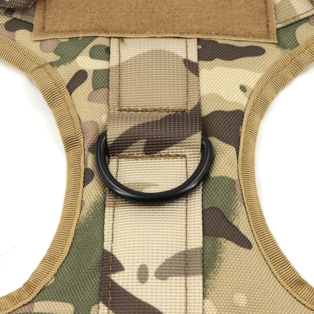 PETRAVEL Tactical Dog Harness Leash Set for Working Dogs