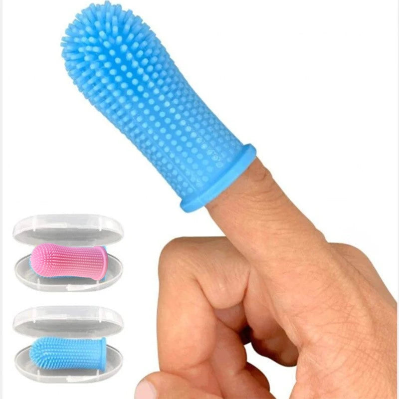Dr.DC Super Soft Dog Toothbrush And Finger Brush For Dogs And Cats Dental Care Essentials