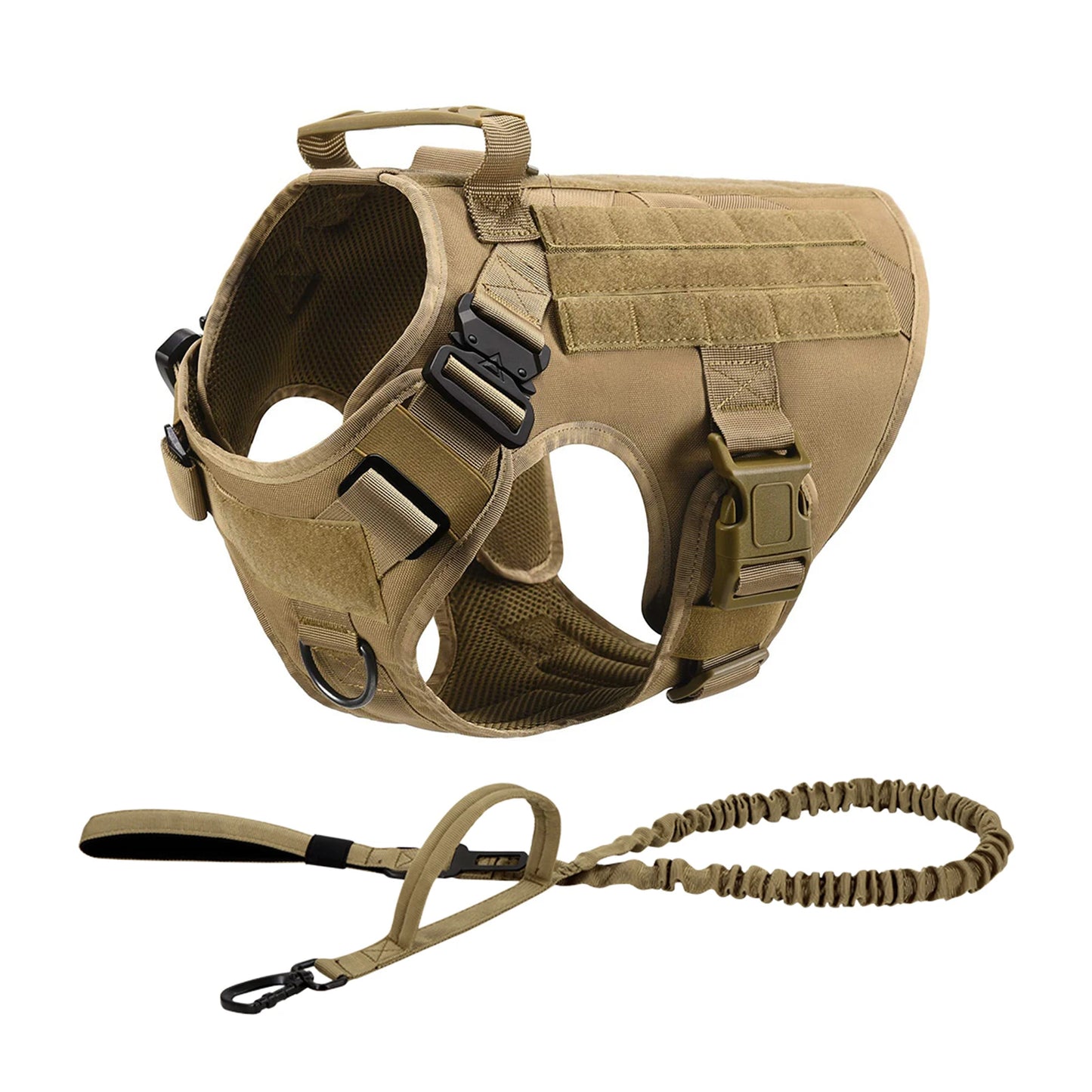 PETRAVEL Tactical Dog Harness Vest for Medium to Large Dogs