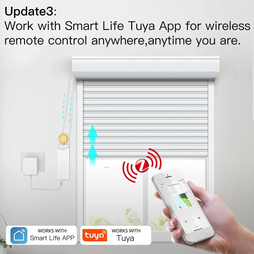 MOES ZigBee Smart Motorized Roller Blinds Hub