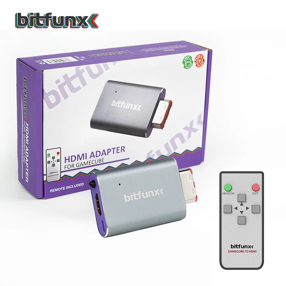 BitFunx NGC HDMI Converter Adapter for GameCube Consoles