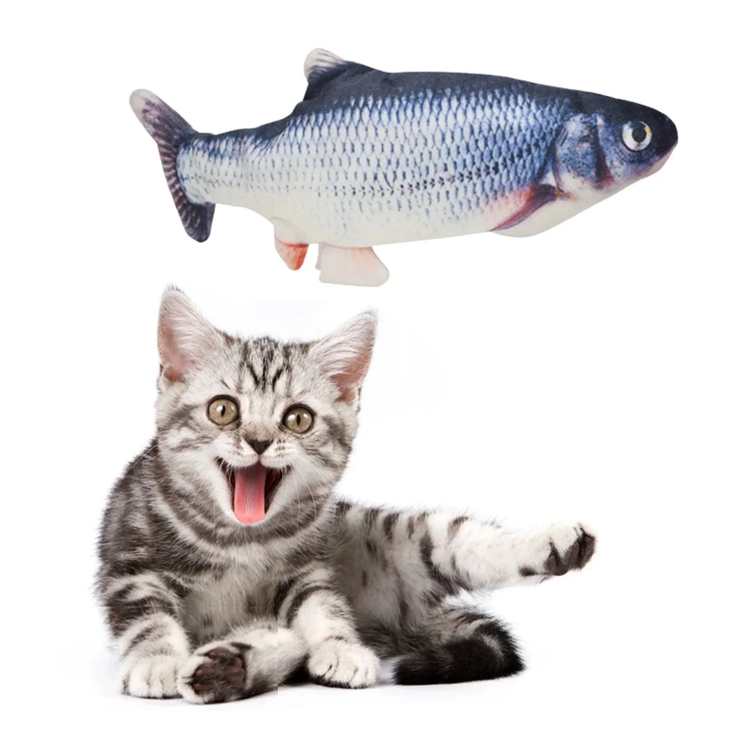 Cat USB Fish Interactive Electric Toy for Cats and Pets