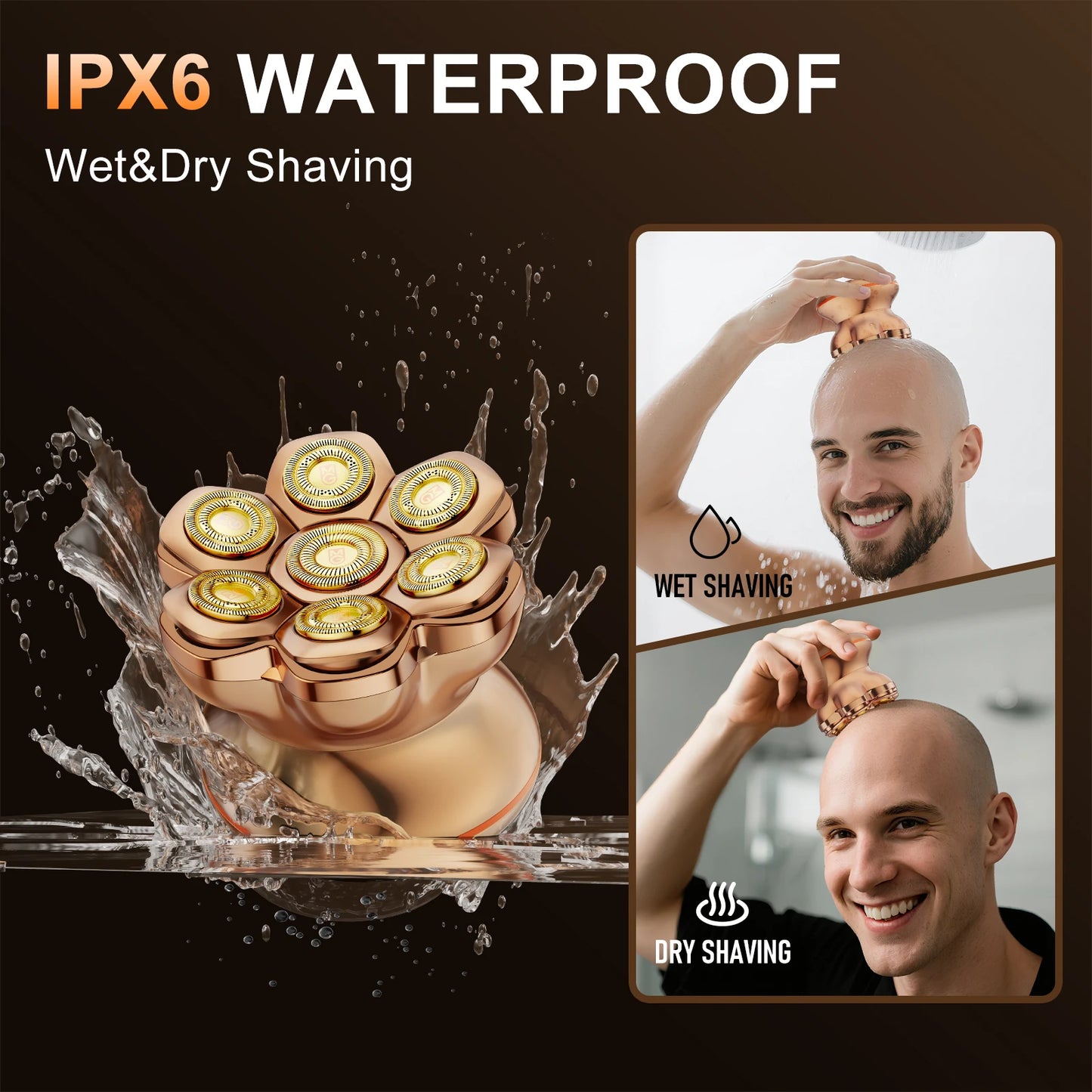 MAXGROOM Head Shaver Pro For Bald Men IXP6 Waterproof