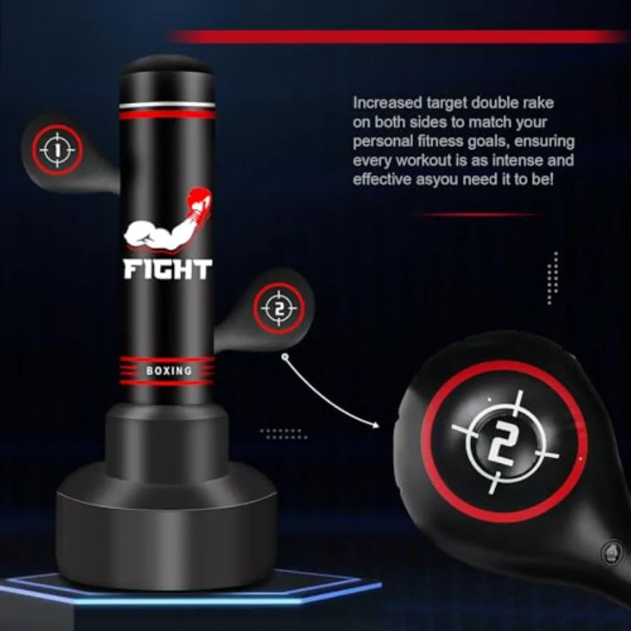 Freestanding Punching Bag for Adults and Teens Heavy Duty