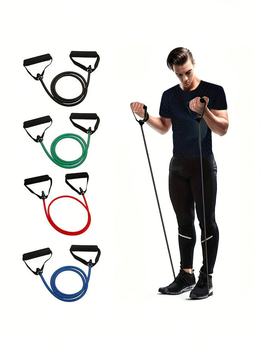 KYJG Adjustable Resistance Band With Handles For Full Body Home Fitness Workouts