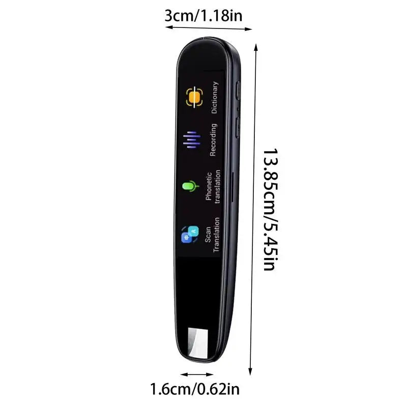 Onscersoco Smart Dictionary Translator Pen Scans 113 Languages