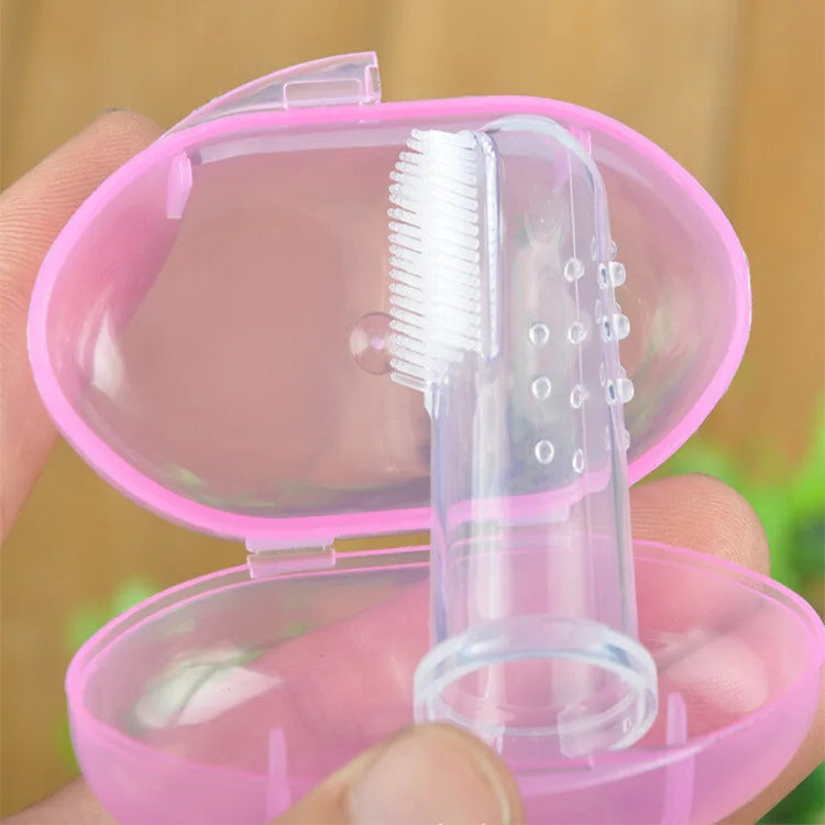 Dr.DC Super Soft Dog Toothbrush And Finger Brush For Dogs And Cats Dental Care Essentials