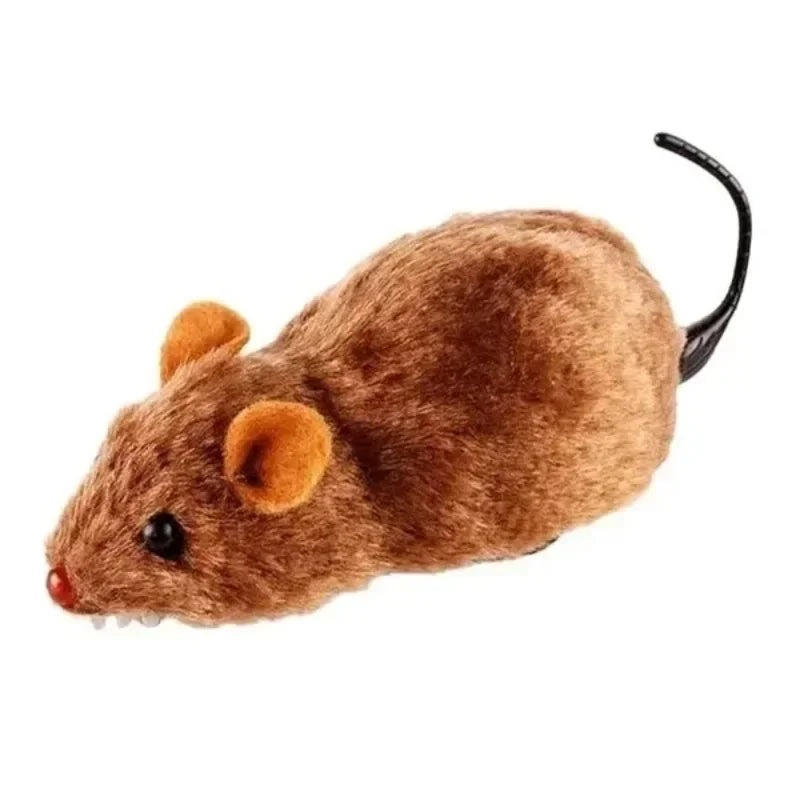 Pet Running Mouse Toy For Cats And Dogs Durable Plastic