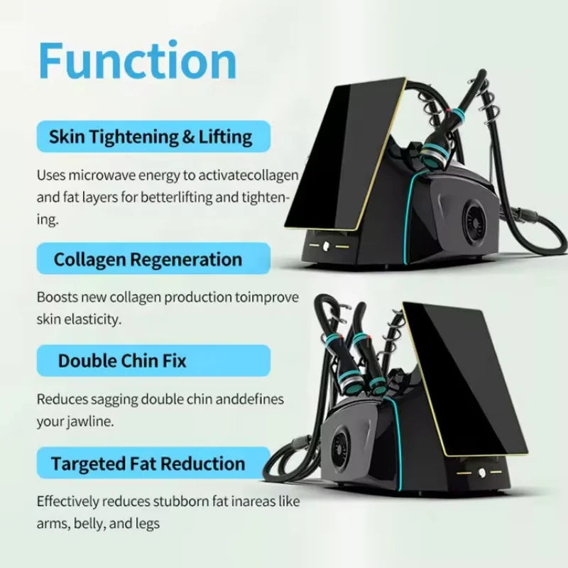 2.45GHz Ice Microwave Skin Tightening Machine for Body Contouring
