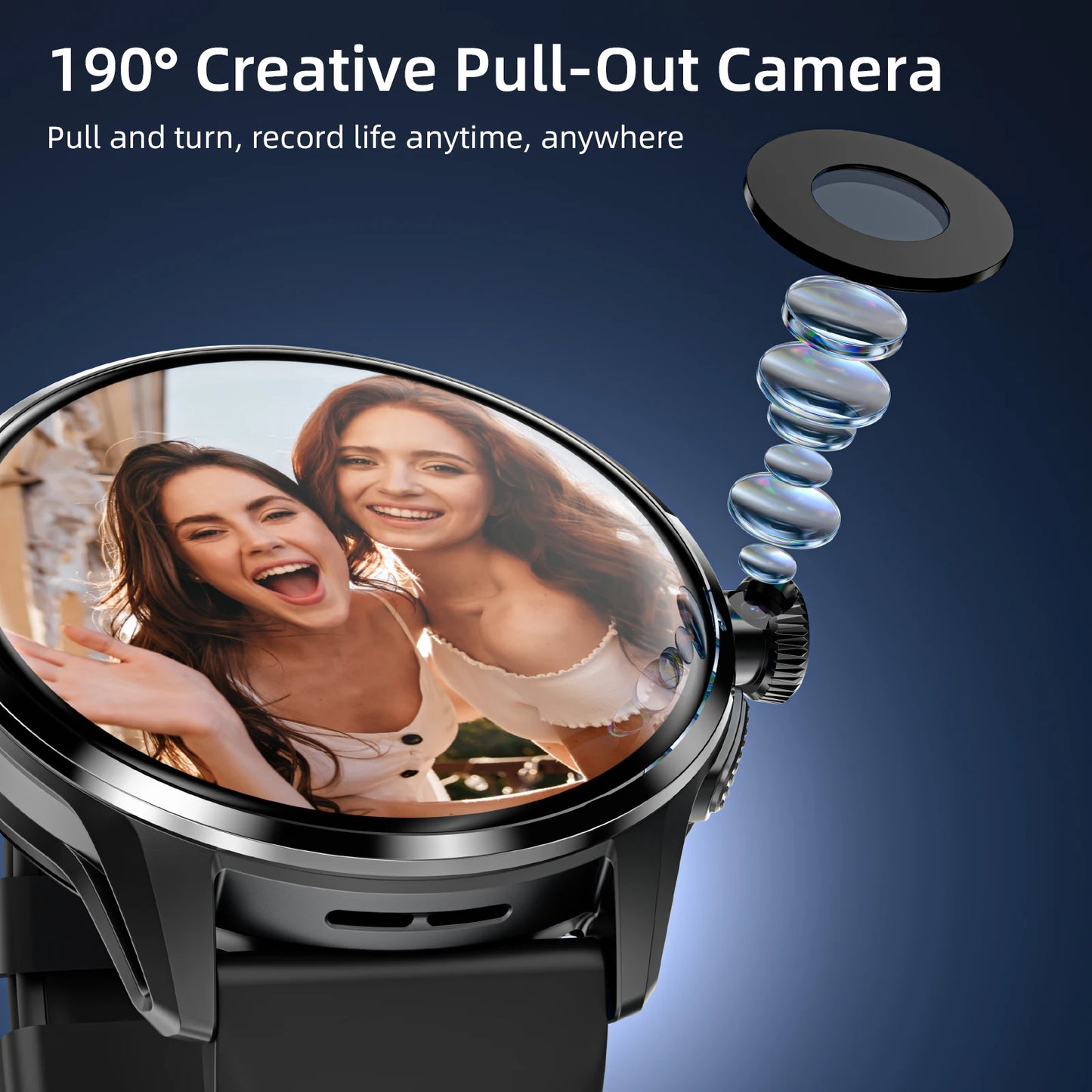 LOKMAT APPLLP 3 Android Smartwatch With 4G And Camera