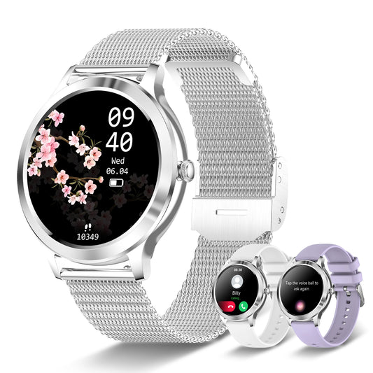Smart Watch For Women Fitness Tracker With Wireless Calls