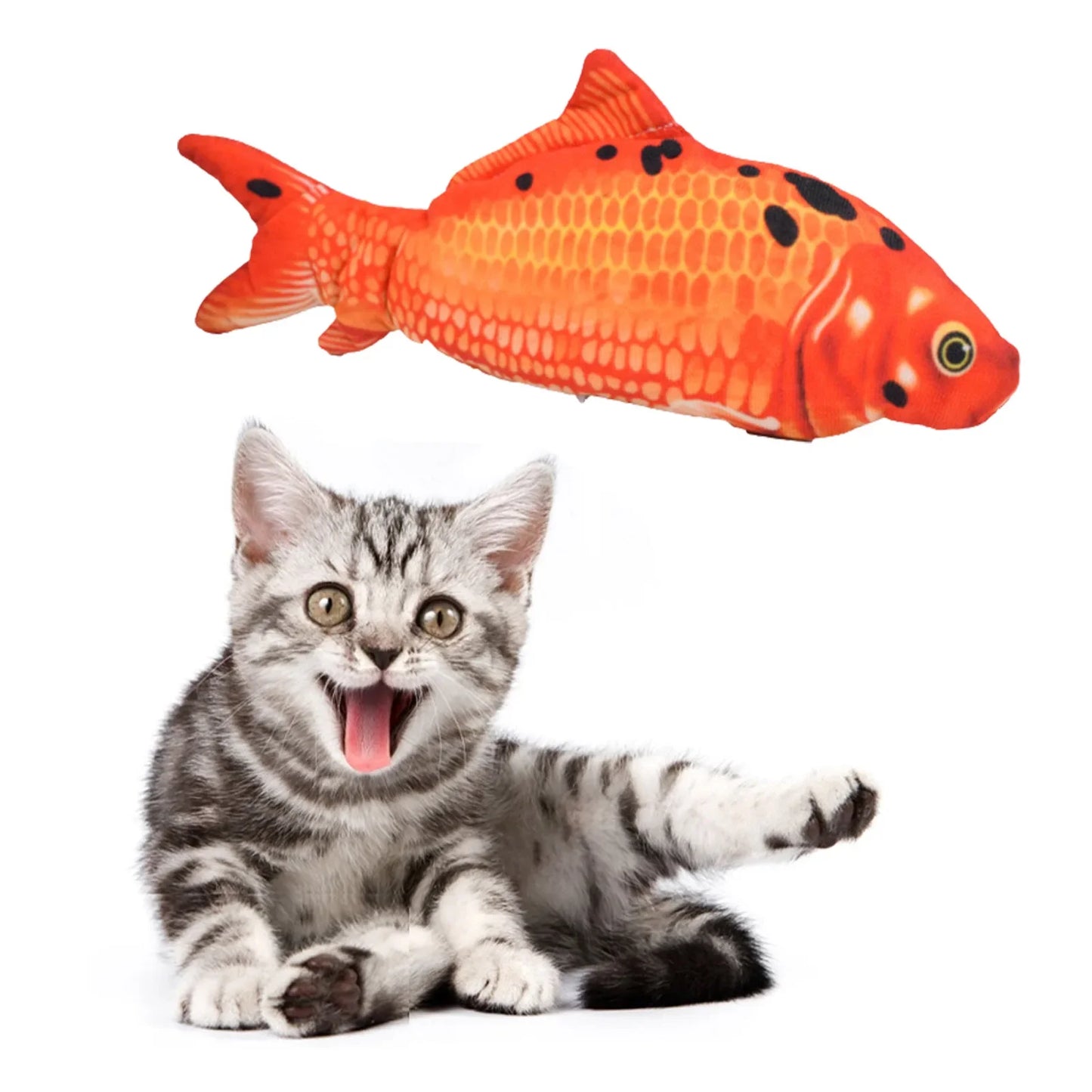 Cat USB Fish Interactive Electric Toy for Cats and Pets