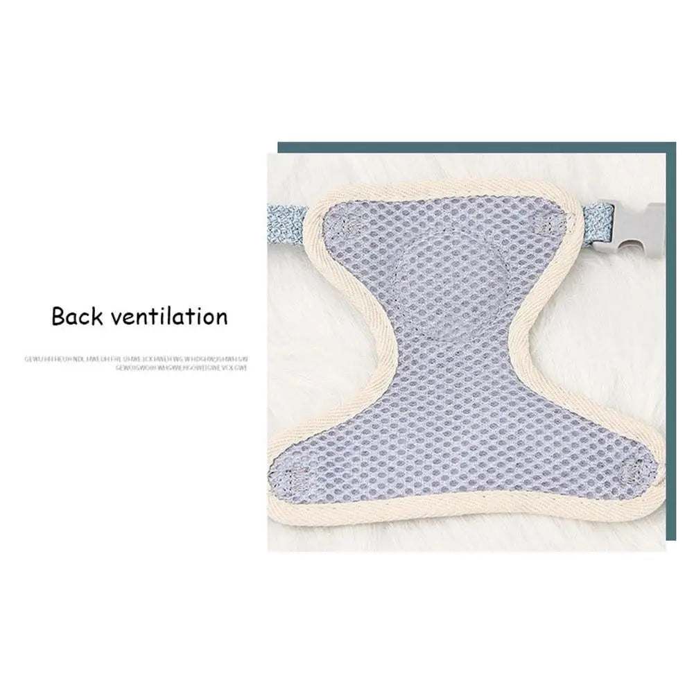 Breathable Pet Harness Leash For Small Dogs And Cats