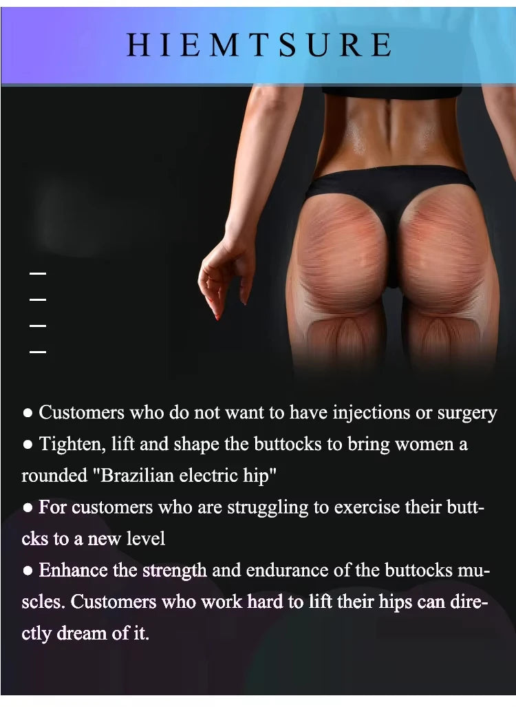 Emsnova Muscle Shaping And Slimming Trainer 6500W EMS Device For Buttocks Lifting Home Gym