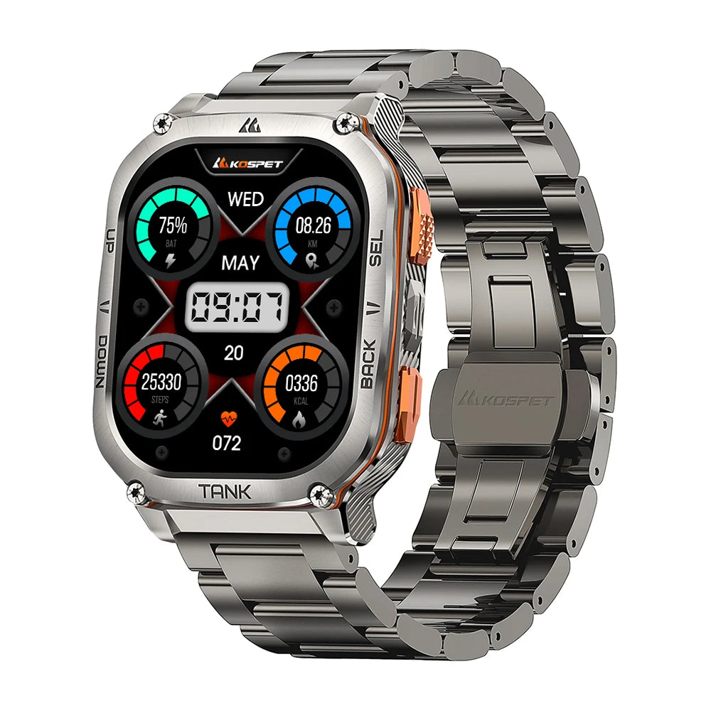 KOSPET Tank M3 Ultra GPS Smartwatch Waterproof 5ATM AMOLED AOD