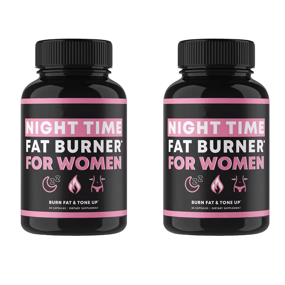 LISM Night Time Fat Burner For Women Pills For Belly Fat, Metabolism And Appetite Control