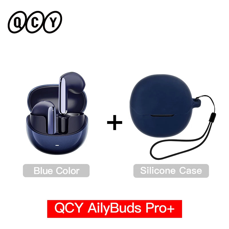 QCY HT10 AilyBuds Pro Wireless Earphones ANC HiRes LDAC Bluetooth Five Three Adaptive Multipoint