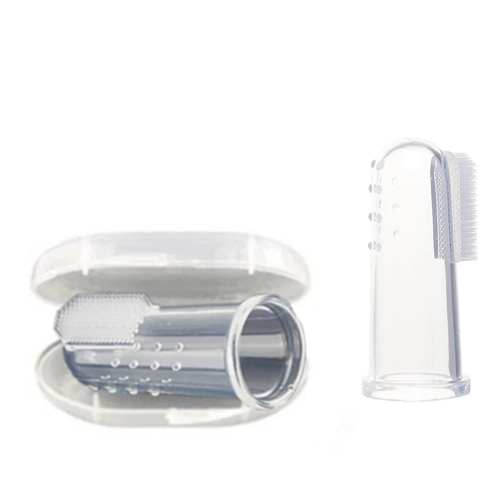 Dr.DC Super Soft Dog Toothbrush And Finger Brush For Dogs And Cats Dental Care Essentials