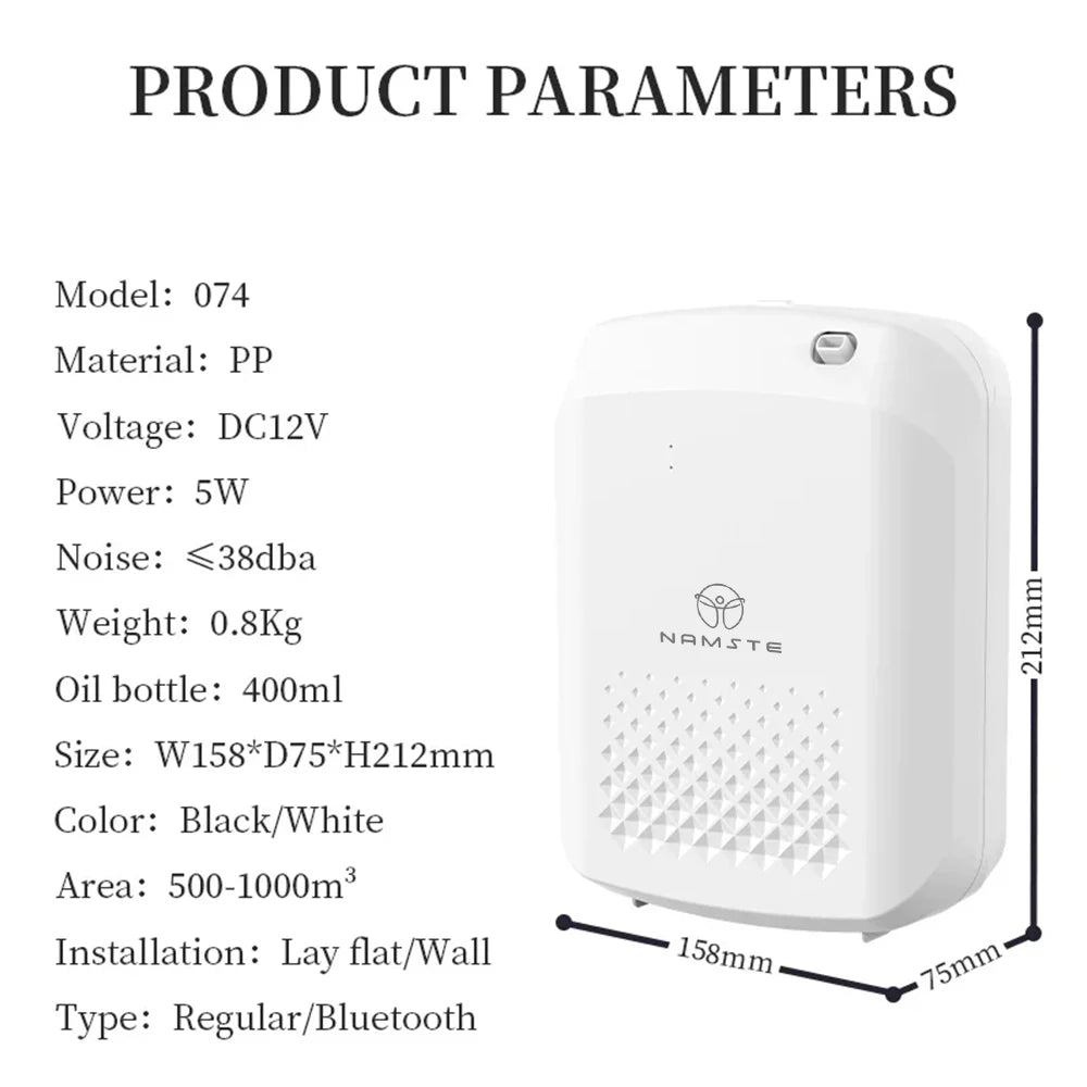 NAMSTE Smart Aroma Diffuser Pro For Large Rooms Bluetooth Control