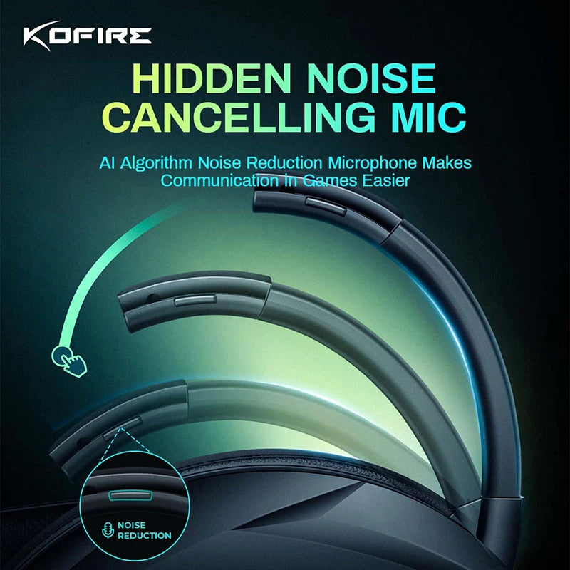 Kofire UG06 Gaming Headset Low Latency Wireless