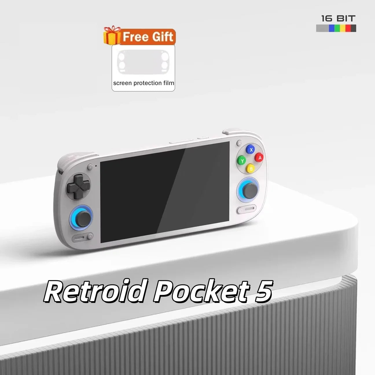 Retroid Pocket 5 Handheld Game Console With OLED Touch Screen