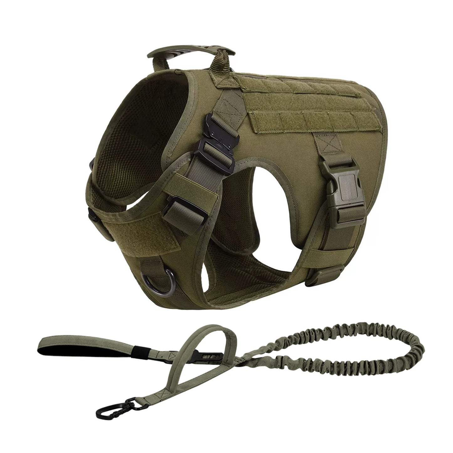 PETRAVEL Tactical Dog Harness Vest for Medium to Large Dogs