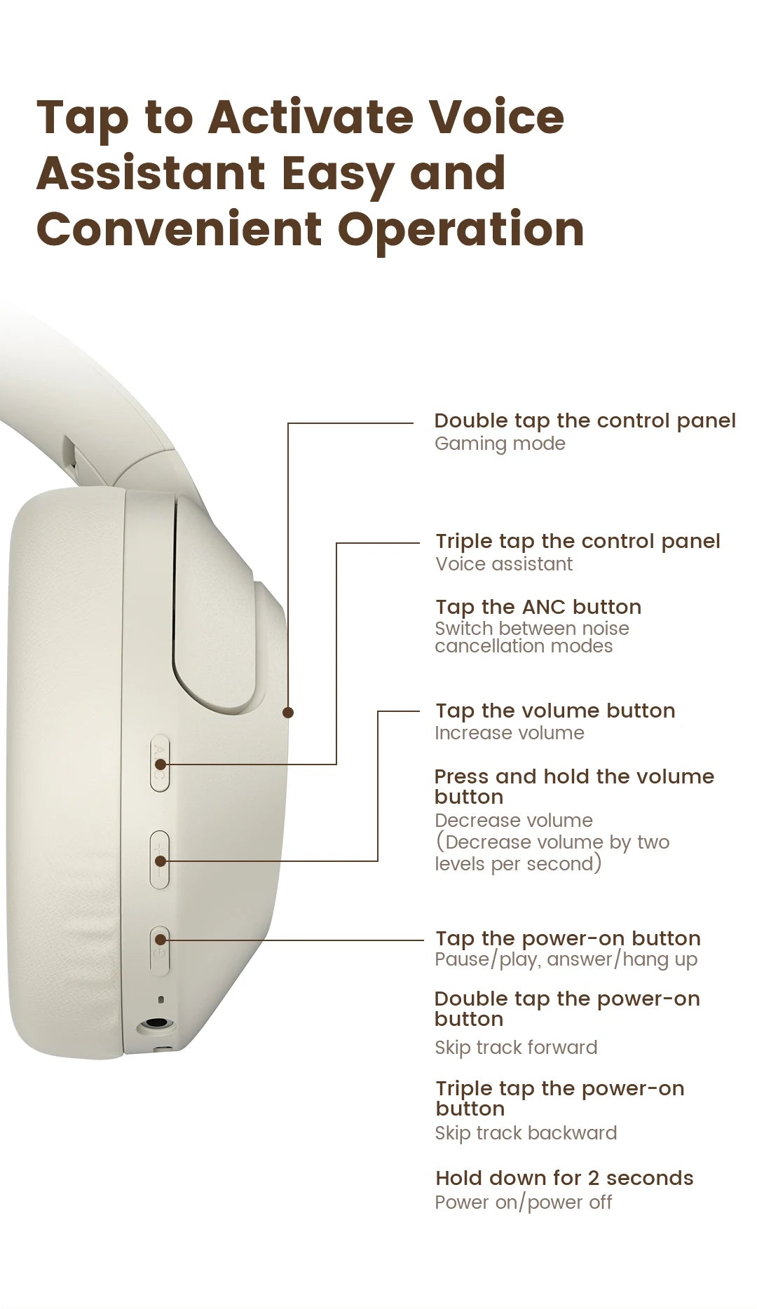 Haylou S35 ANC Wireless Bluetooth Headphones