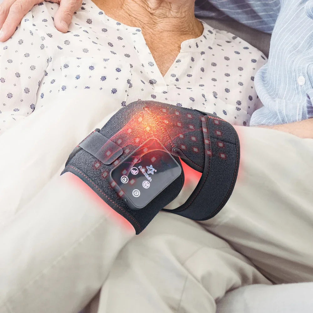 Astarexin Red Light Therapy Electric Heating Knee Massage Pad