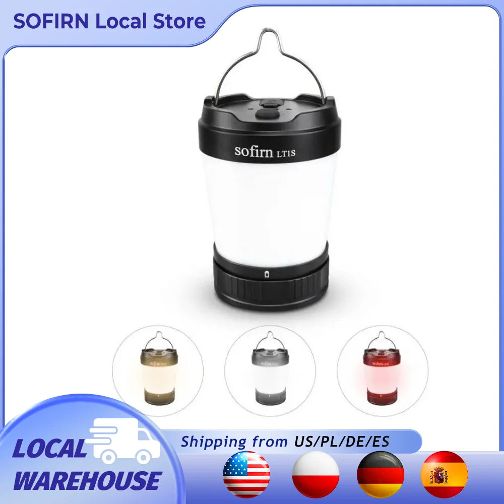 Sofirn LT1S Rechargeable Camping Light With USB C Outdoor Lantern