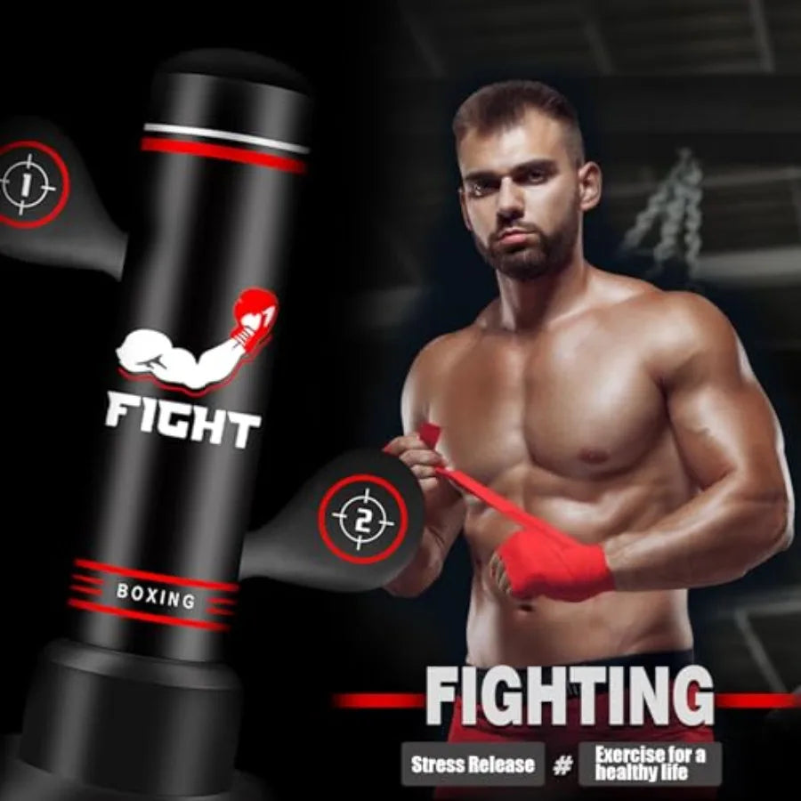 Freestanding Punching Bag for Adults and Teens Heavy Duty