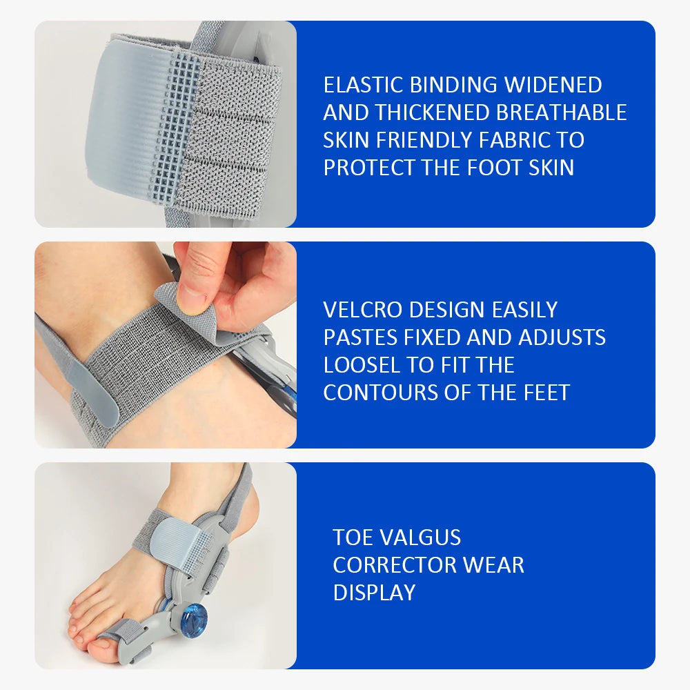 PastSky Bunion Corrector Toe Separator Orthotics For Realignment And Long Lasting Comfort