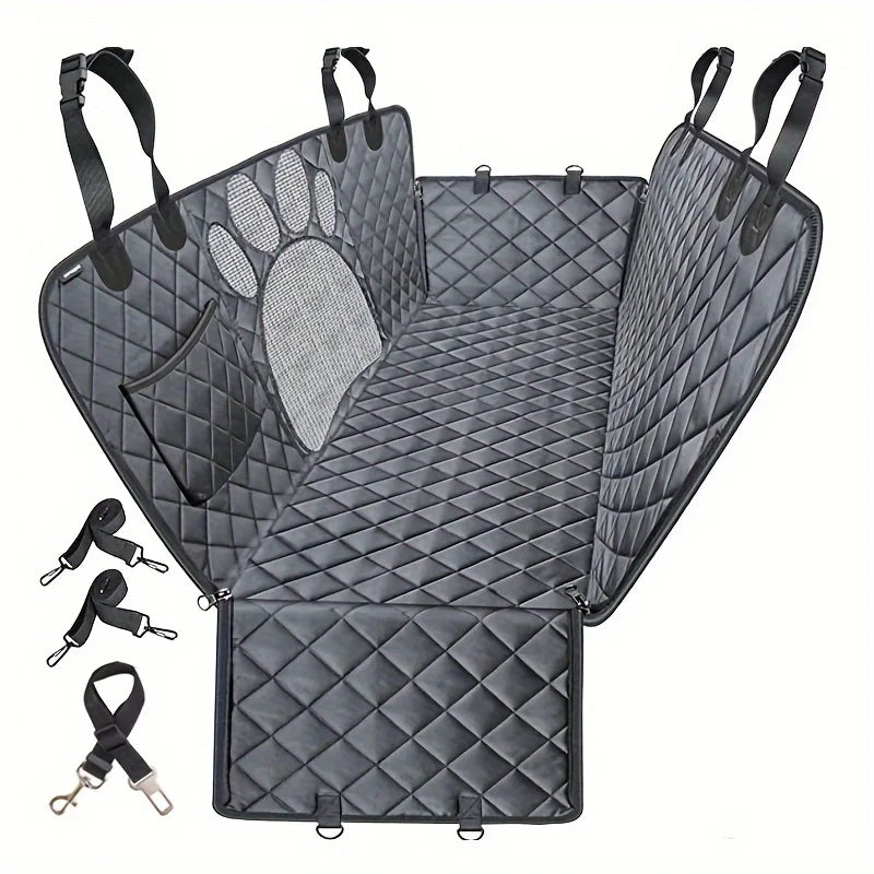 Dog Seat Cover Hammock for Cars Waterproof Durable Pet