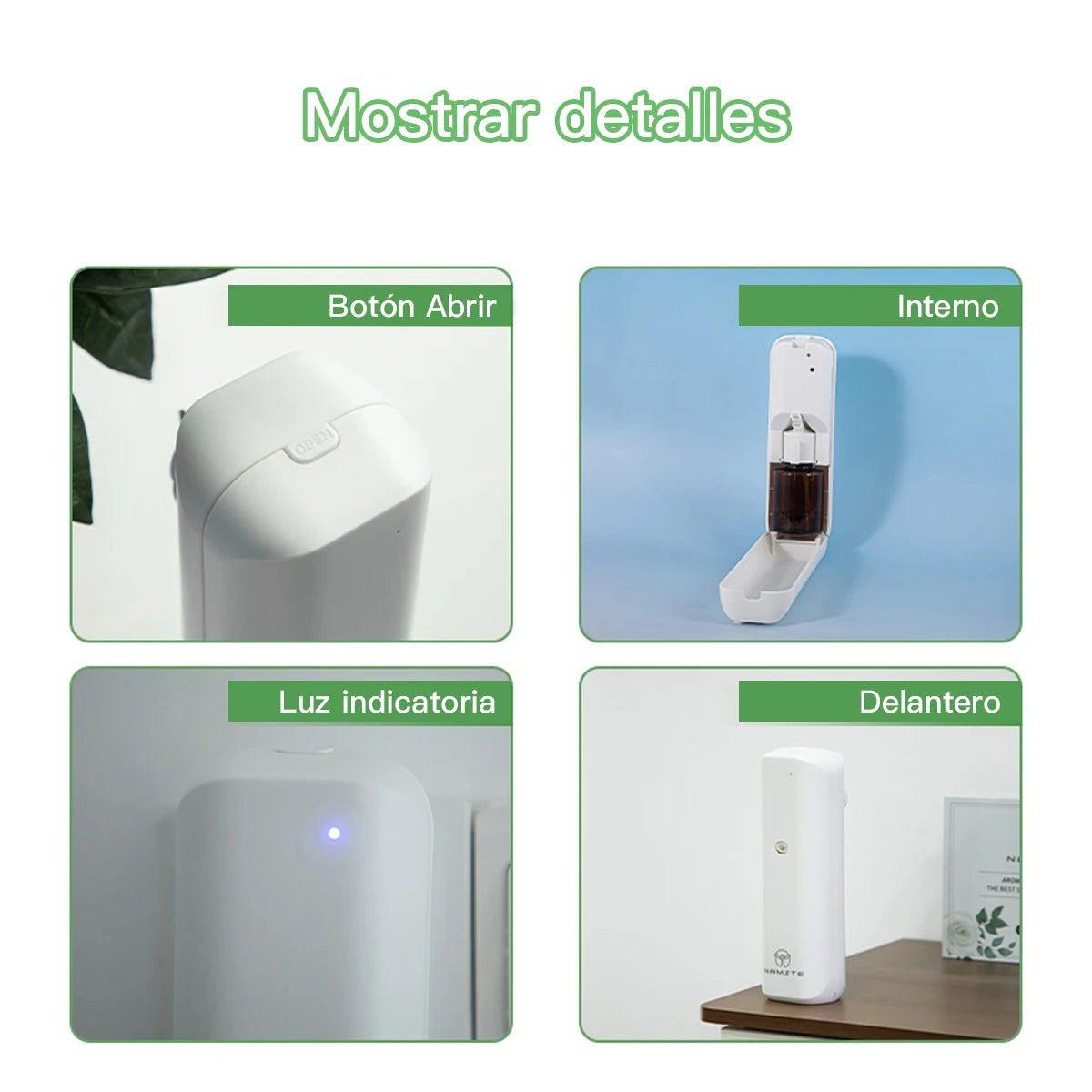 NAMSTE Plug In Wall Fragrance Diffuser Waterless Smart Bluetooth