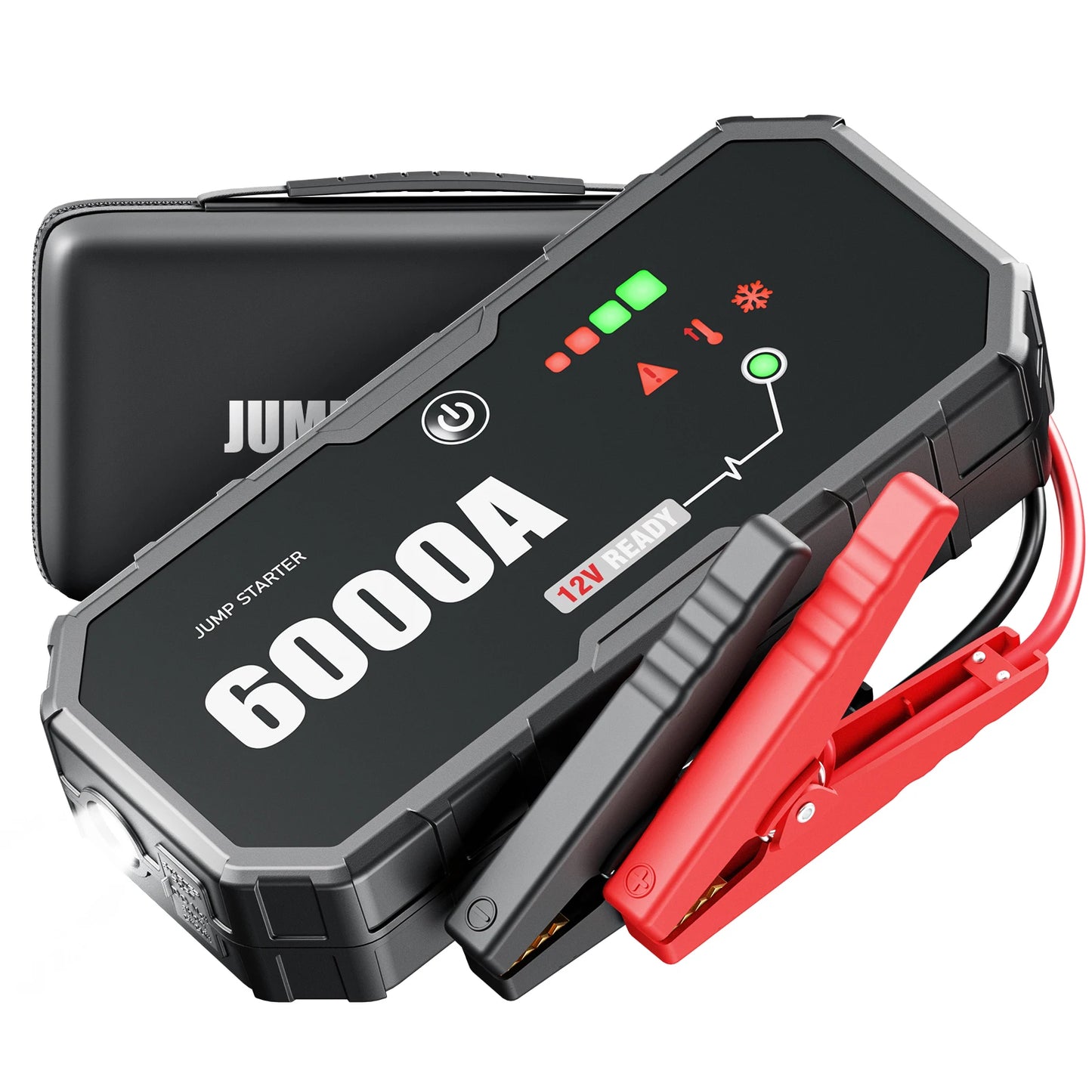 AdoreTrip 12V Jump Starter Power Bank 12000 To 18000mAh Car Battery Booster Emergency Start