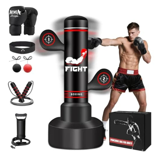 Freestanding Punching Bag for Adults and Teens Heavy Duty
